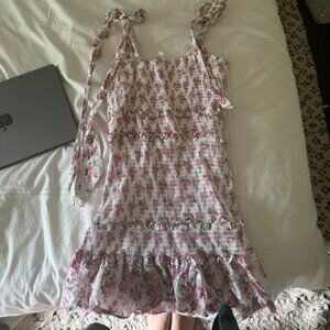 LOVESHACKFANCY MINI DRESS